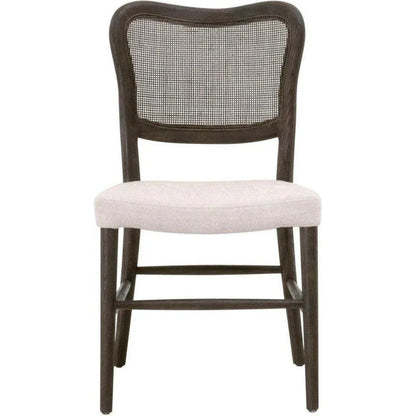 Cela Fabric Armless Dining Chair 2PC - LOOMLAN - Essentials For Living - Dining Chairs