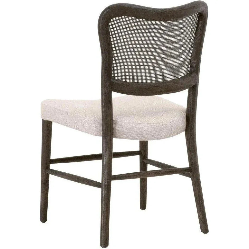Cela Fabric Armless Dining Chair 2PC - LOOMLAN - Essentials For Living - Dining Chairs