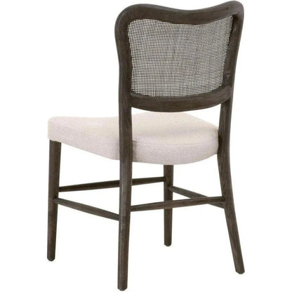 Cela Fabric Armless Dining Chair 2PC - LOOMLAN - Essentials For Living - Dining Chairs