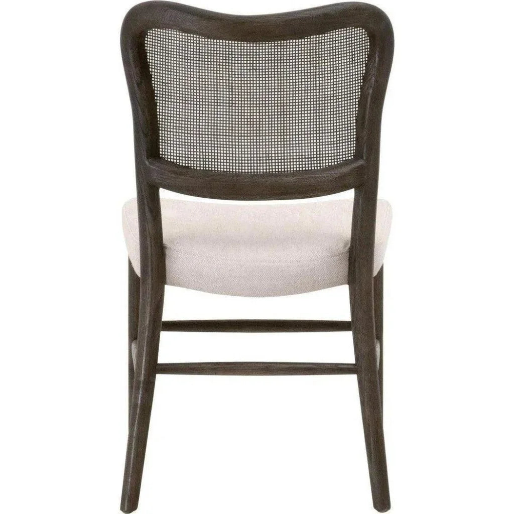 Cela Fabric Armless Dining Chair 2PC - LOOMLAN - Essentials For Living - Dining Chairs
