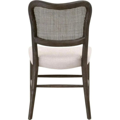 Cela Fabric Armless Dining Chair 2PC - LOOMLAN - Essentials For Living - Dining Chairs