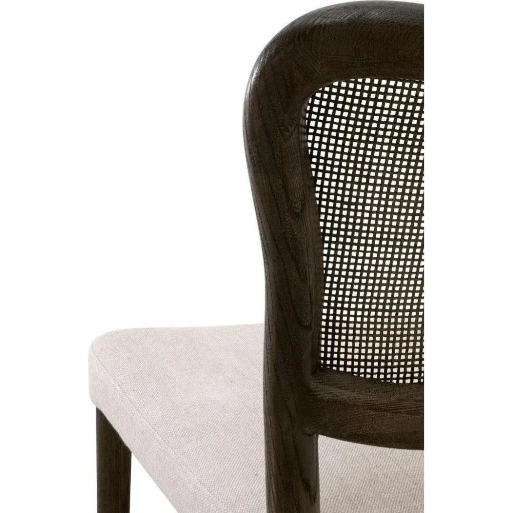 Cela Fabric Armless Dining Chair 2PC - LOOMLAN - Essentials For Living - Dining Chairs
