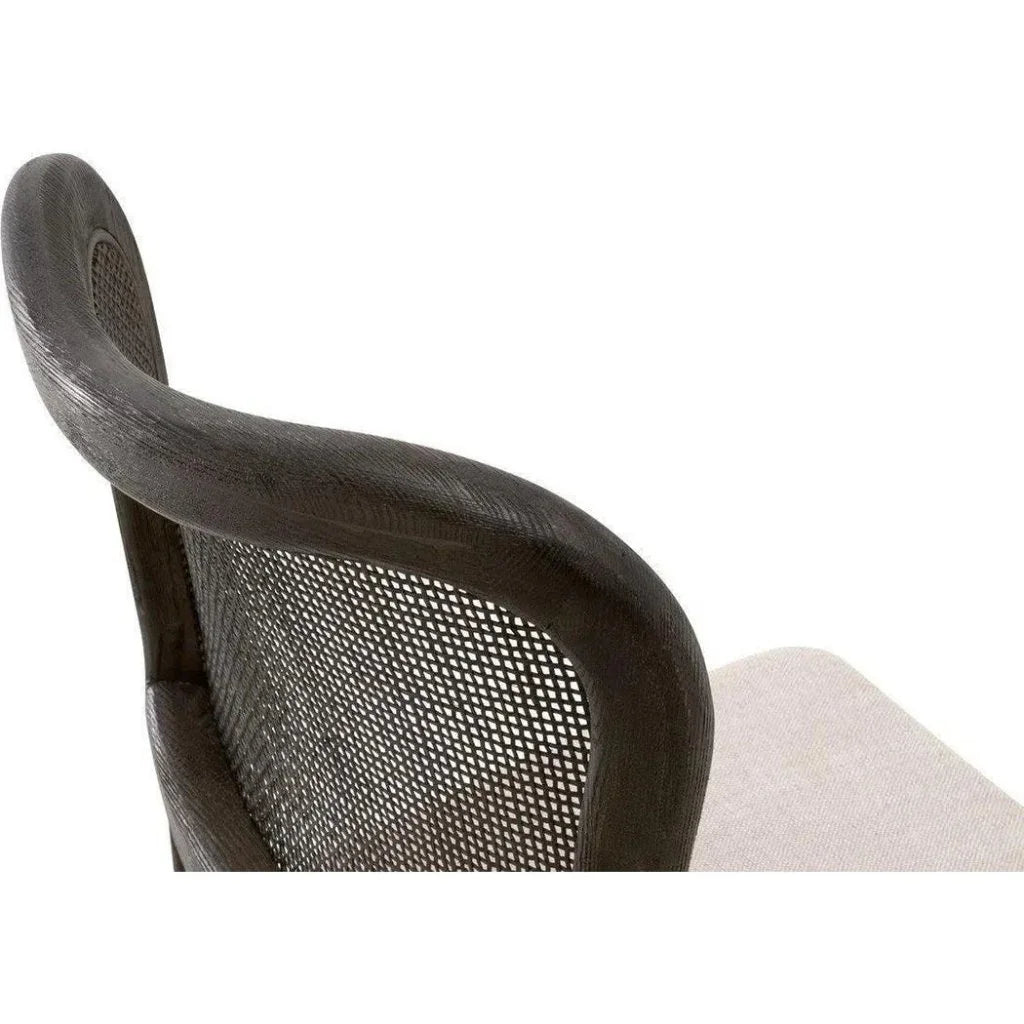 Cela Fabric Armless Dining Chair 2PC - LOOMLAN - Essentials For Living - Dining Chairs