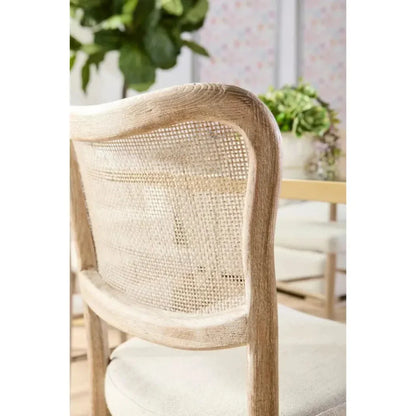 Cela Fabric Armless Dining Chair 2PC - LOOMLAN - Essentials For Living - Dining Chairs