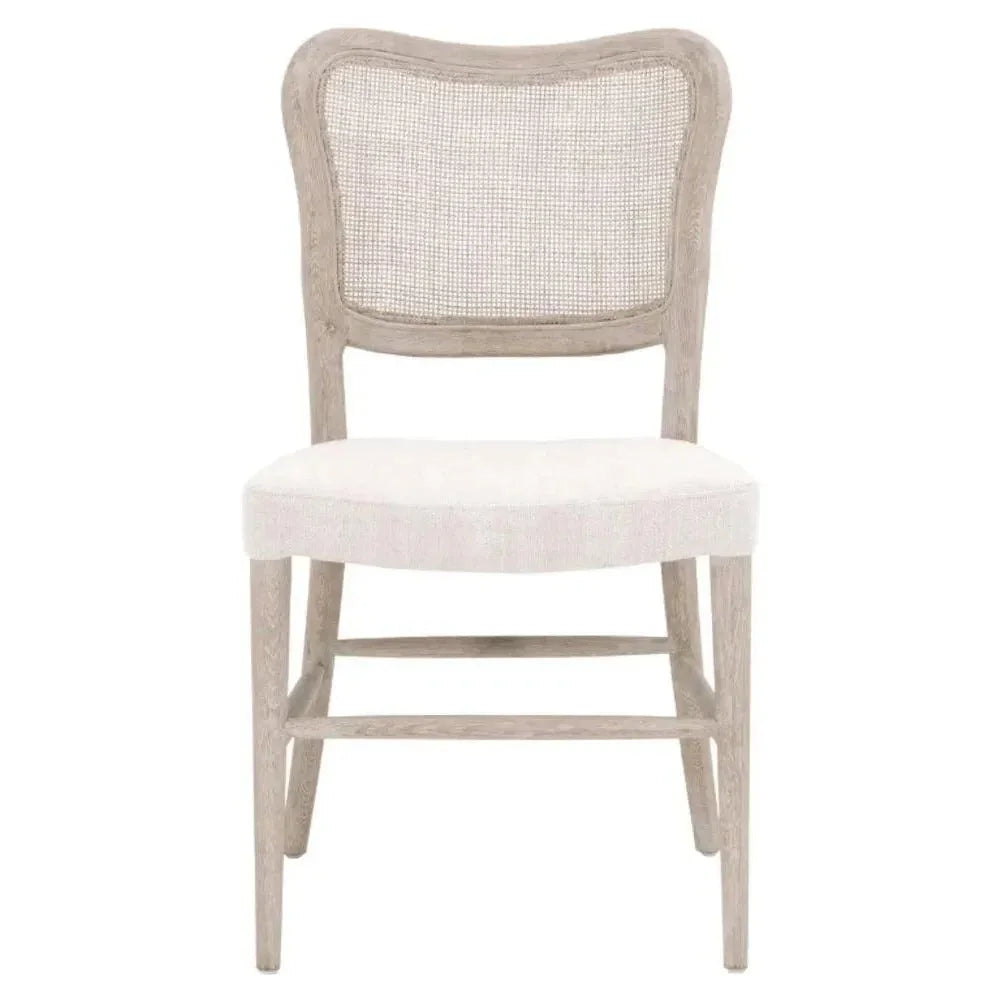 Cela Fabric Armless Dining Chair 2PC - LOOMLAN - Essentials For Living - Dining Chairs