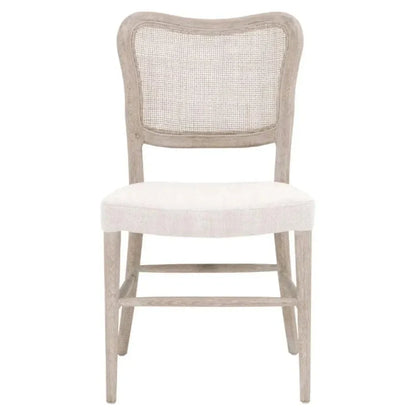 Cela Fabric Armless Dining Chair 2PC - LOOMLAN - Essentials For Living - Dining Chairs