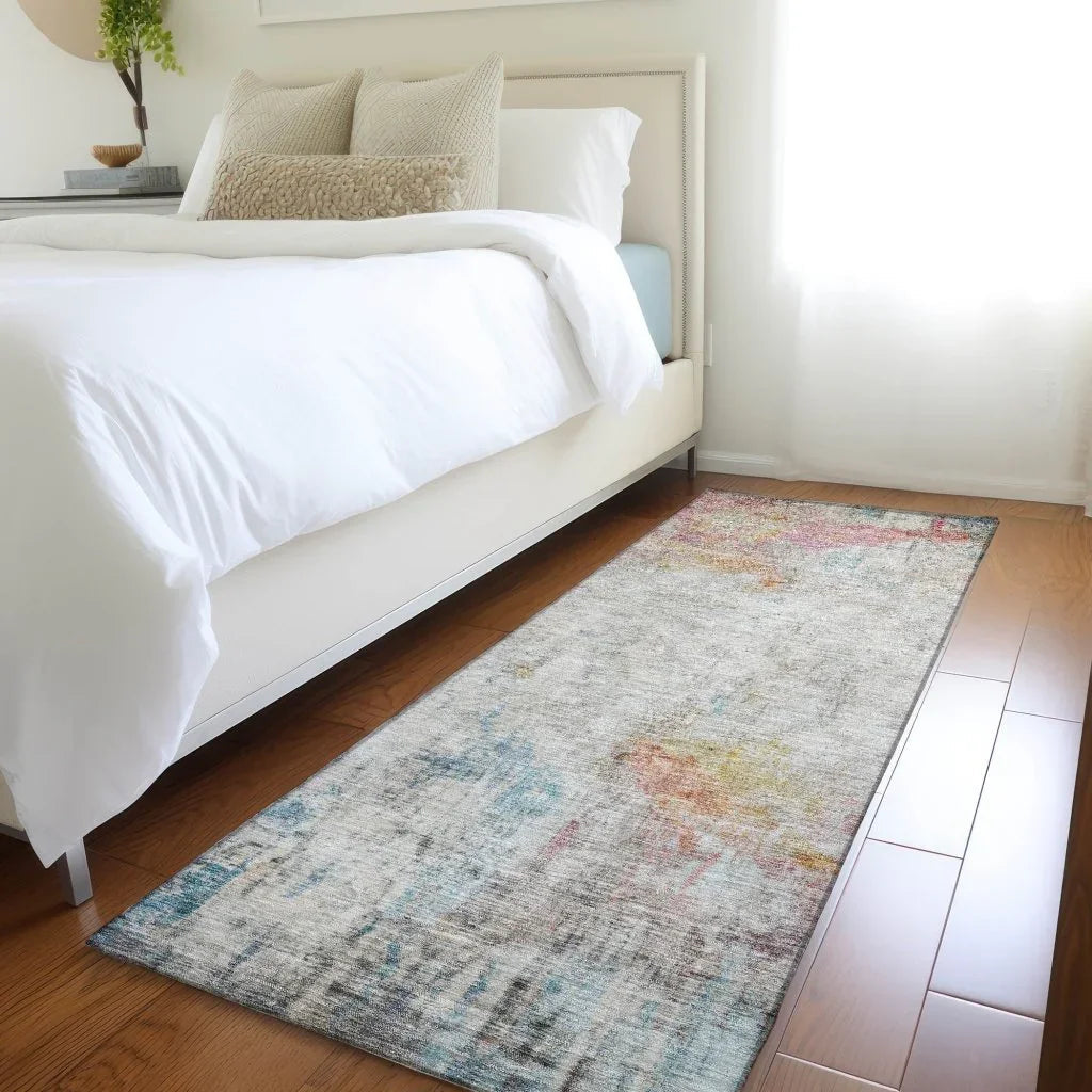 Celera Teal Washable Indoor - Outdoor Rug - LOOMLAN - LOOMLAN Rugs - Outdoor Rugs