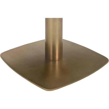 Celeste Green Marble & Iron Square Cafe Table - LOOMLAN - Moe's Home - Coffee Tables