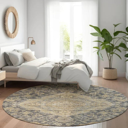 Celia Gray Washable Indoor - Outdoor Rug - LOOMLAN - LOOMLAN Rugs - Outdoor Rugs