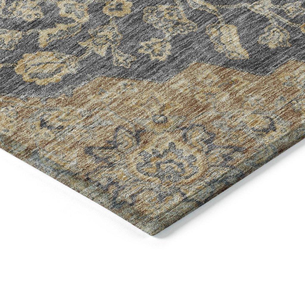 Celia Gray Washable Indoor - Outdoor Rug - LOOMLAN - LOOMLAN Rugs - Outdoor Rugs