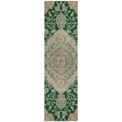 Celia Green Washable Indoor - Outdoor Rug - LOOMLAN - LOOMLAN Rugs - Outdoor Rugs