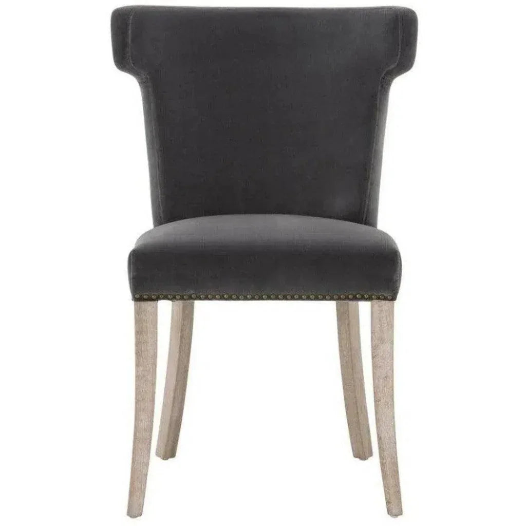 Celina Performance Fabric Armless Dining Chair - LOOMLAN - Essentials For Living - Dining Chairs
