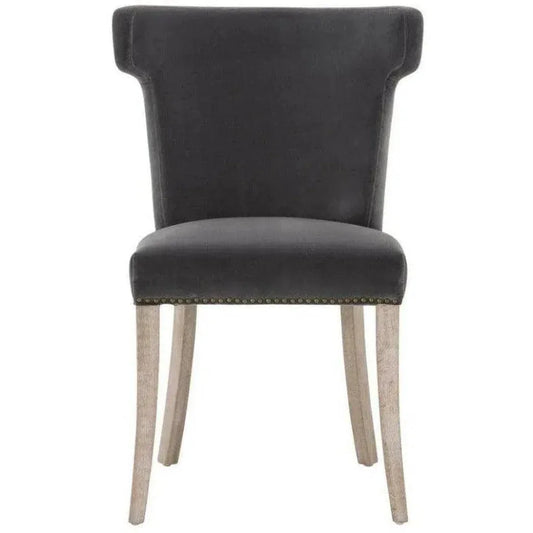 Celina Performance Fabric Armless Dining Chair - LOOMLAN - Essentials For Living - Dining Chairs