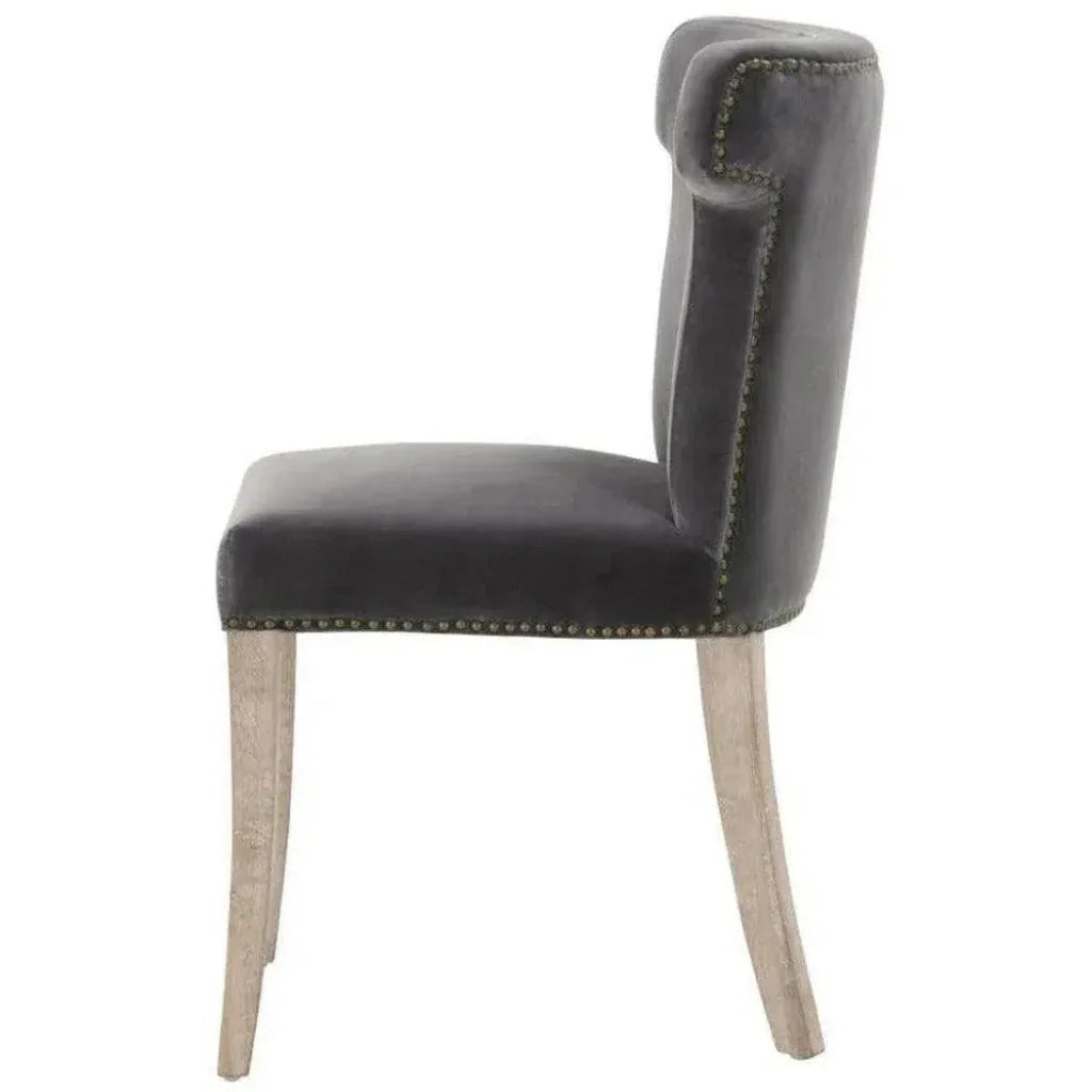Celina Performance Fabric Armless Dining Chair - LOOMLAN - Essentials For Living - Dining Chairs