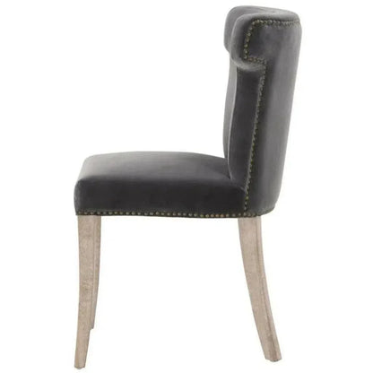 Celina Performance Fabric Armless Dining Chair - LOOMLAN - Essentials For Living - Dining Chairs