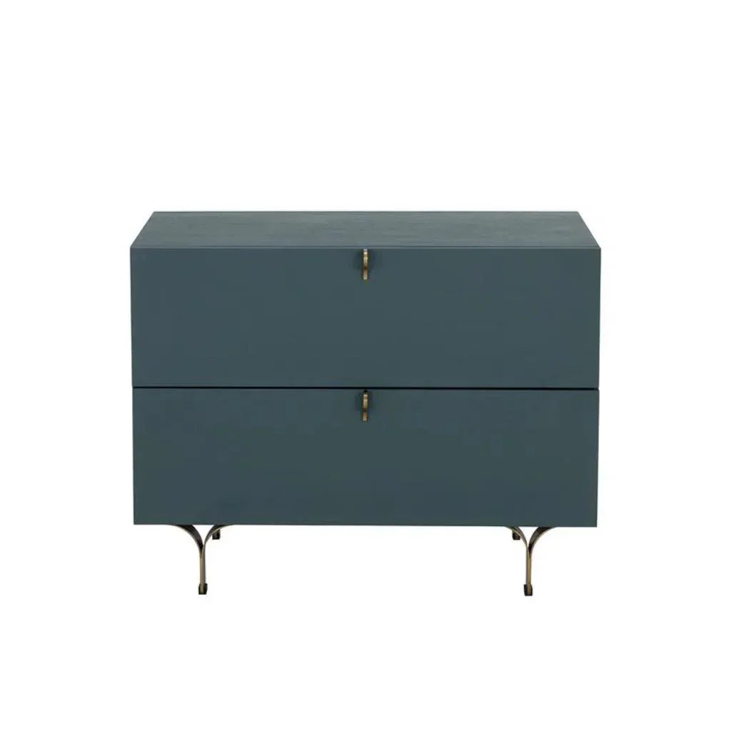 Celine Wooden Stylish Large Nightstand - LOOMLAN - SUNPAN - Nightstands