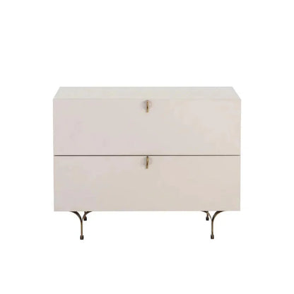 Celine Wooden Stylish Large Nightstand - LOOMLAN - SUNPAN - Nightstands