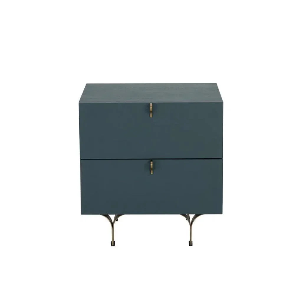 Celine Wooden Stylish Small Nightstand - LOOMLAN - SUNPAN - Nightstands