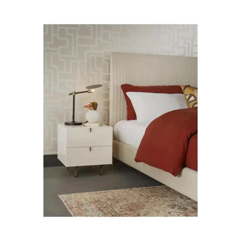 Celine Wooden Stylish Small Nightstand - LOOMLAN - SUNPAN - Nightstands