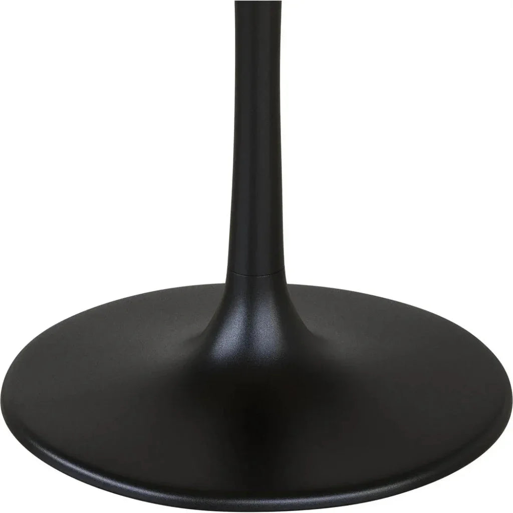 Central City Dining Table Gray & Black-Dining Tables-Zuo Modern-LOOMLAN