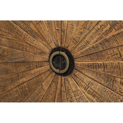 Centrum Four Door Sideboard Black Finish - LOOMLAN - Sarreid - Sideboards