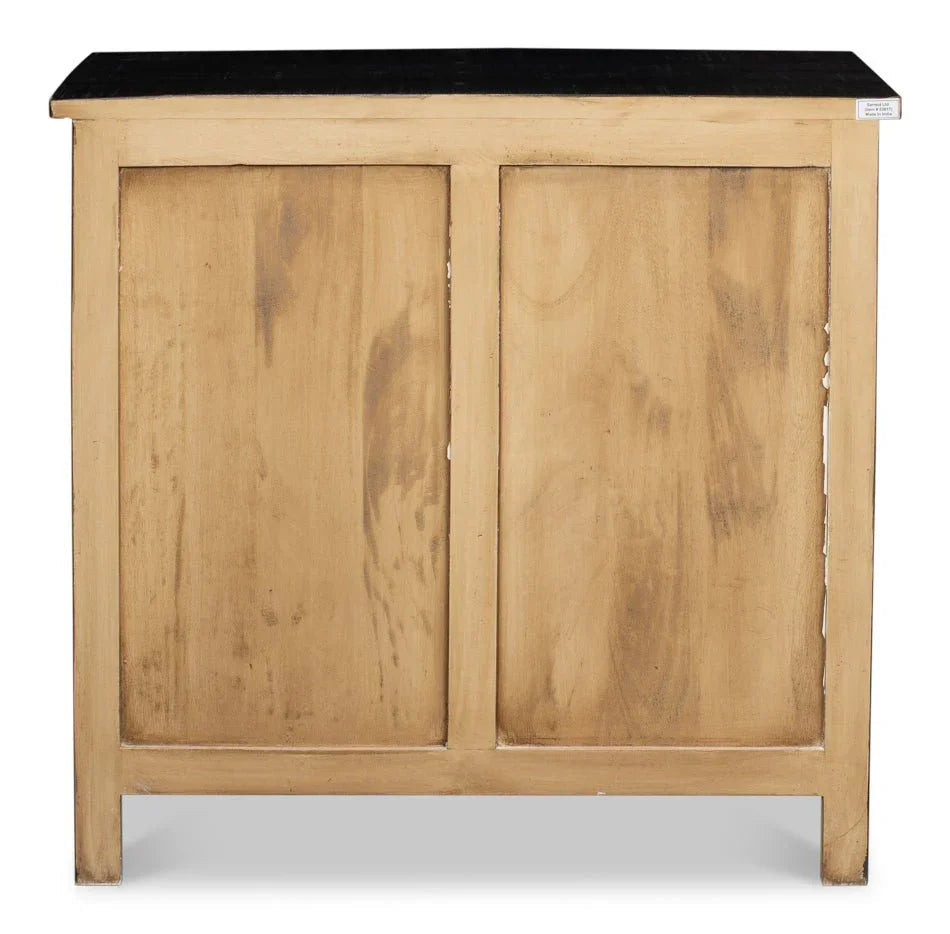Centrum Two Door Wood Sideboard - LOOMLAN - Sarreid - Sideboards