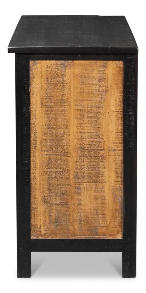 Centrum Two Door Wood Sideboard - LOOMLAN - Sarreid - Sideboards