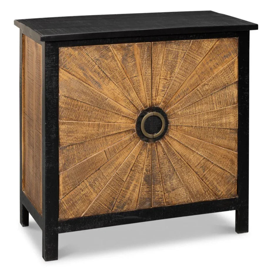 Centrum Two Door Wood Sideboard - LOOMLAN - Sarreid - Sideboards