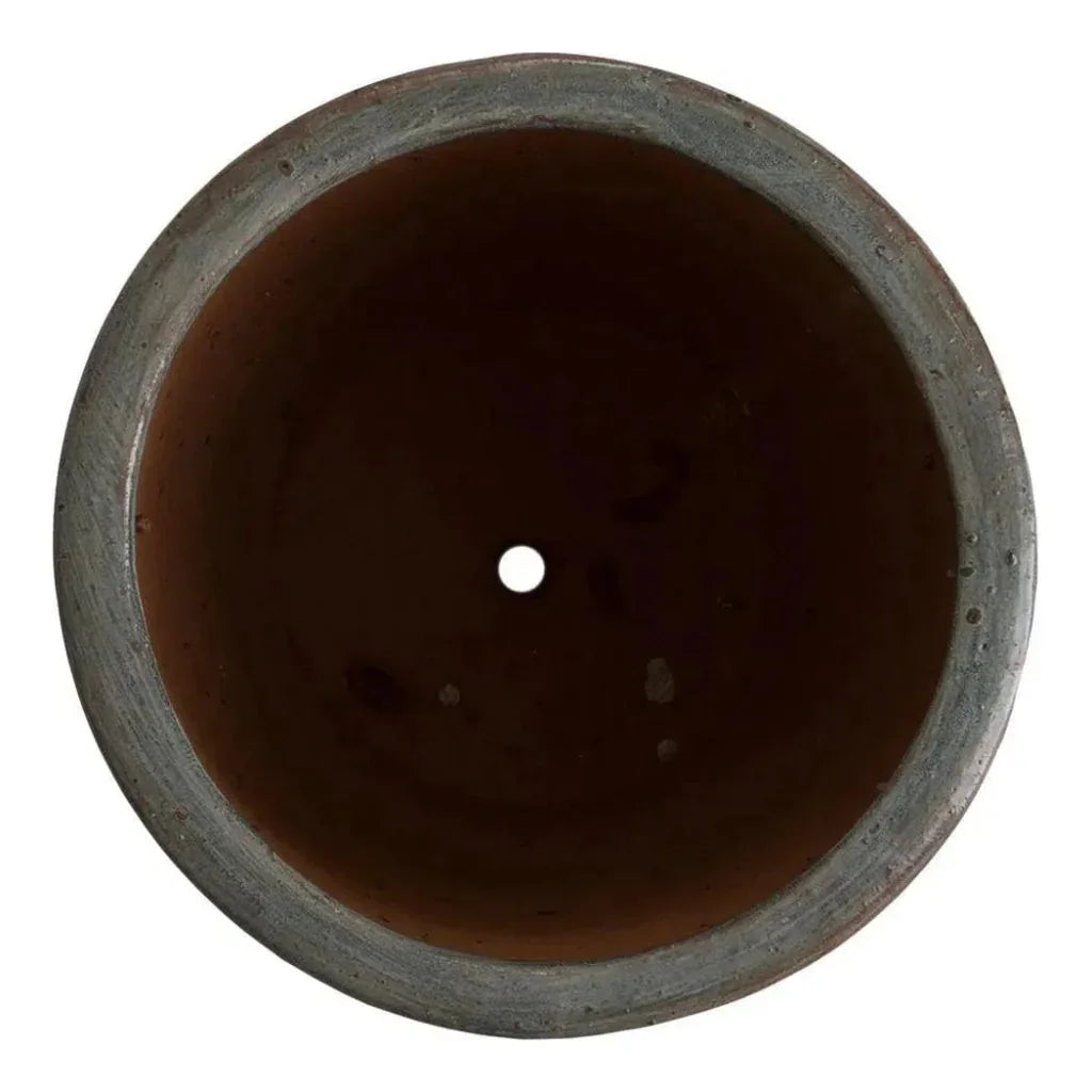 Ceramic Handmade Round Planter - LOOMLAN - Planters