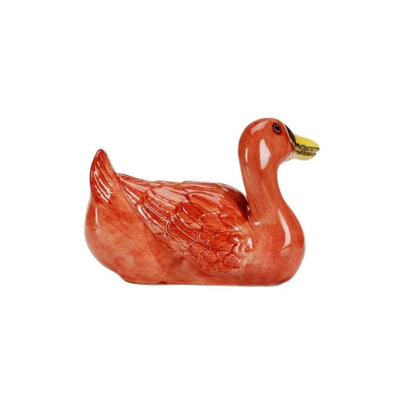 Ceramic Made Duck Sculpture - LOOMLAN - Chelsea House - Statues & Sculptures
