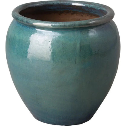 Ceramic Round Planter - LOOMLAN - Emissary - Planters