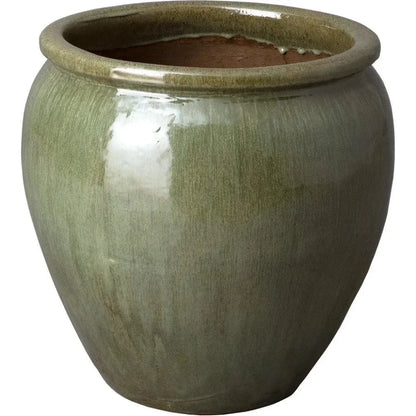 Ceramic Round Planter - LOOMLAN - Emissary - Planters