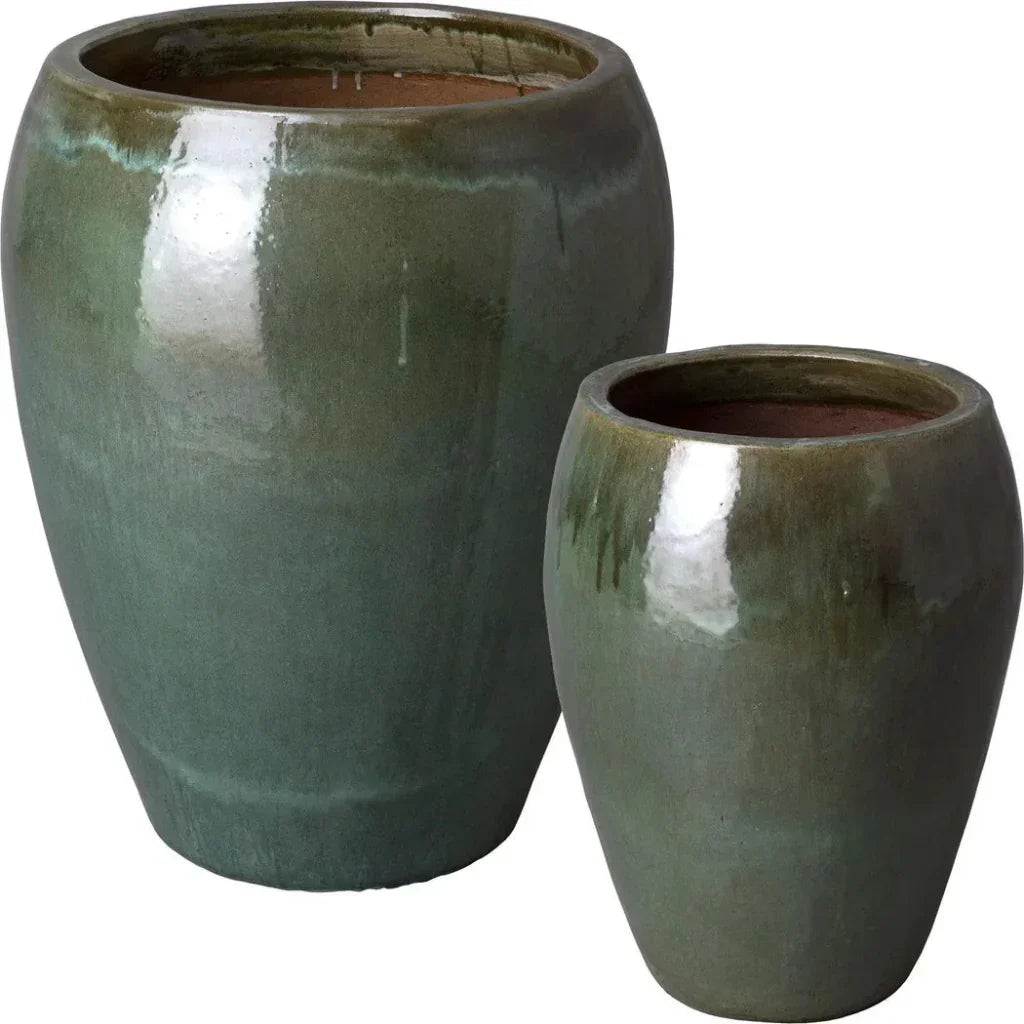 Ceramic Round Pot - LOOMLAN - Emissary - Planters