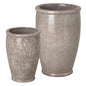 Ceramic Round Rim Planter - LOOMLAN - Planters
