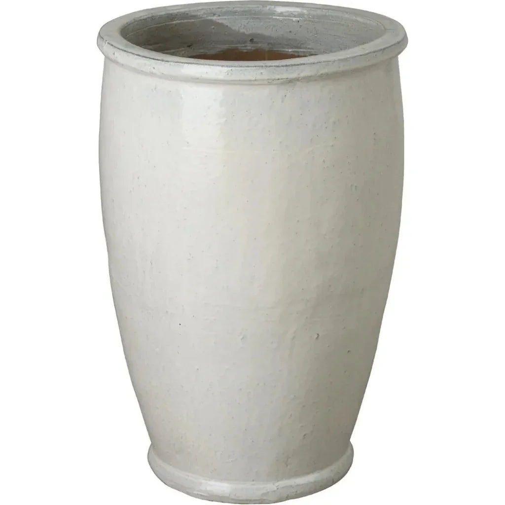 Ceramic Round Rim Planter - LOOMLAN - Planters