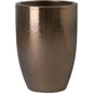Ceramic Round Tall Planter - LOOMLAN - Emissary - Planters