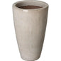 Ceramic Tall Round Planter - LOOMLAN - Emissary - Planters