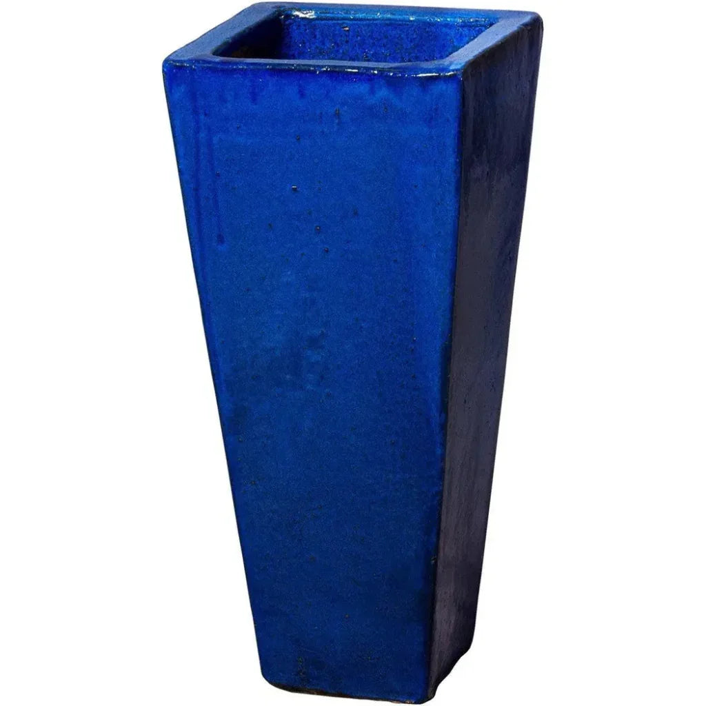 Ceramic Tall Square Planter - LOOMLAN - Emissary - Planters