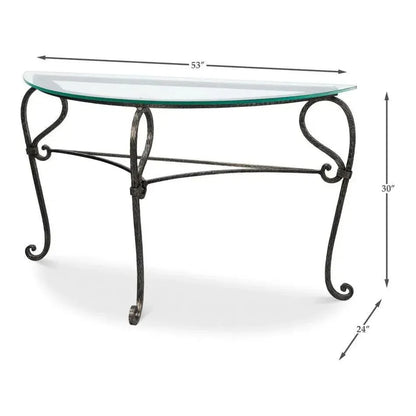 Cerise Demilune - LOOMLAN - Sarreid - Side Tables