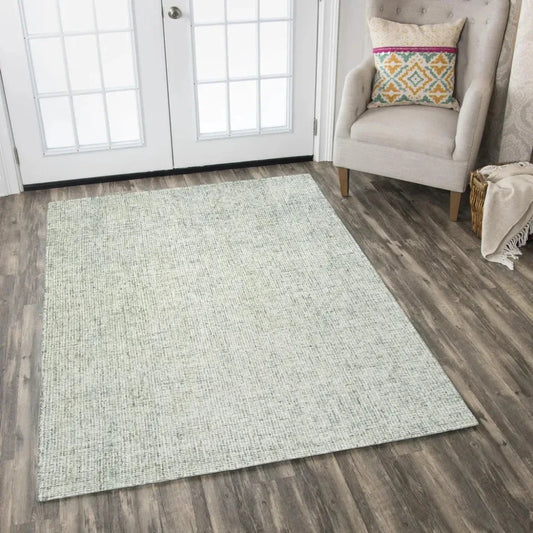 Cero Green Round Area Rugs For Dining Room - LOOMLAN - LOOMLAN - Area Rugs