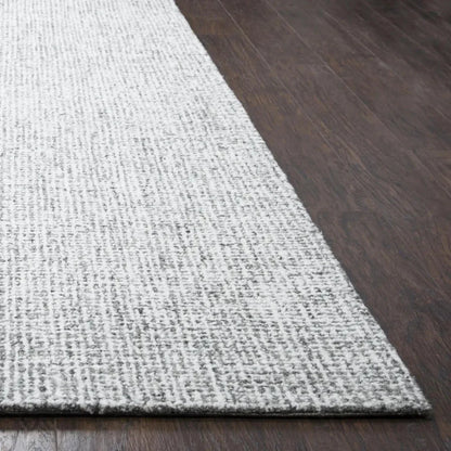Ceto Gray Round Area Rugs For Dining Room - LOOMLAN - LOOMLAN - Area Rugs