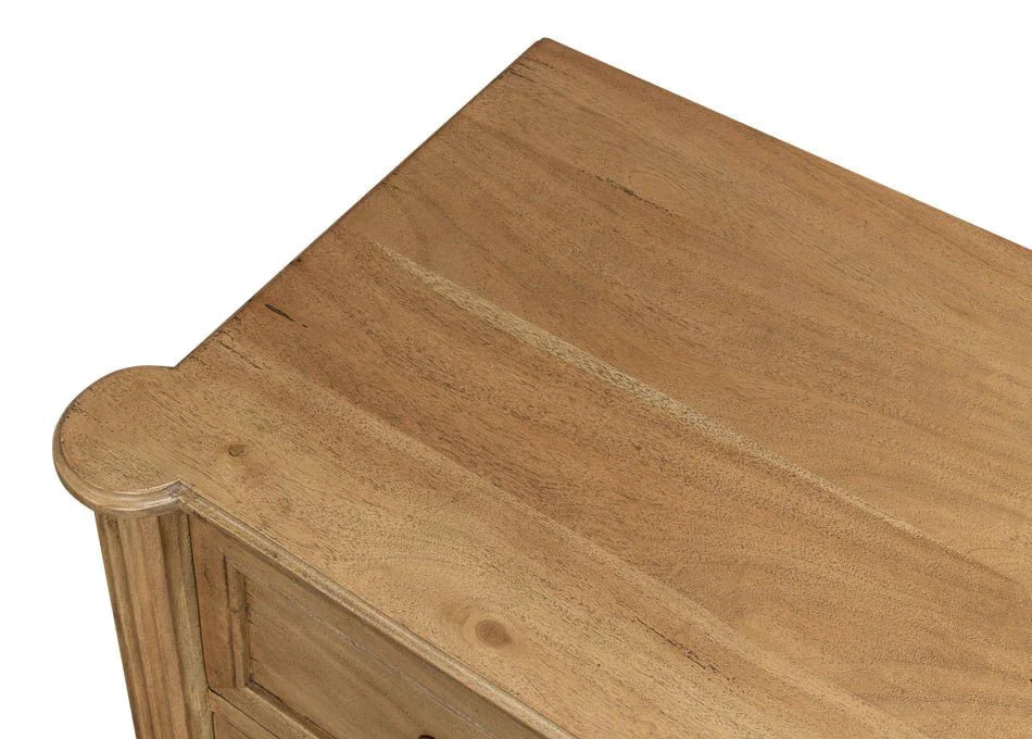 Chamberlain Wooden Brown Chest - LOOMLAN - Sarreid - Chests