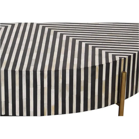 Chameau Art Deco Camel Bone Resin Coffee Table - LOOMLAN - Moe's Home - Coffee Tables