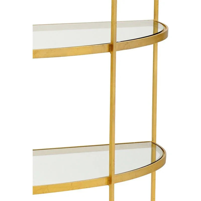 Chandler Gold Iron Made Etagere - LOOMLAN - Wildwood - Etageres