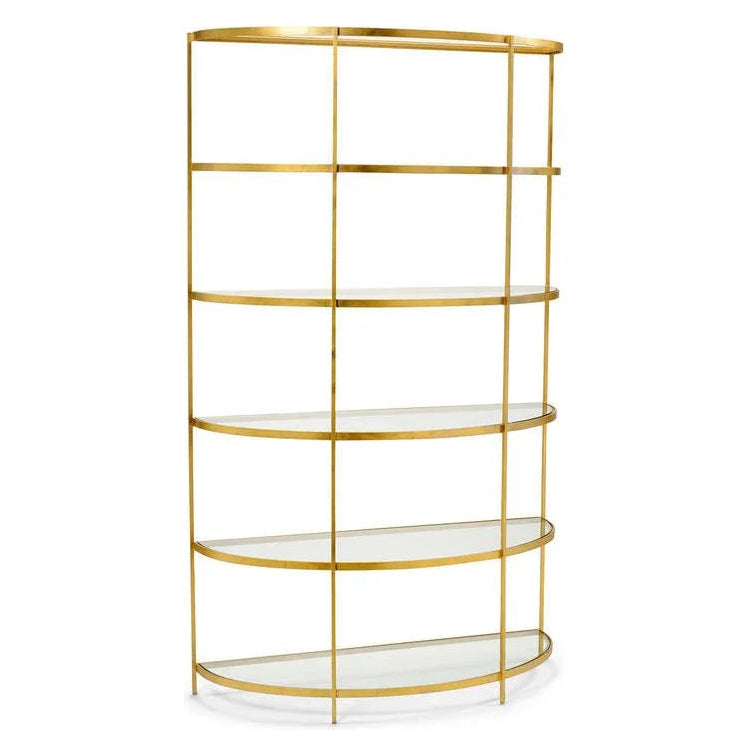 Chandler Gold Iron Made Etagere - LOOMLAN - Wildwood - Etageres