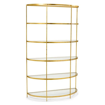 Chandler Gold Iron Made Etagere - LOOMLAN - Wildwood - Etageres
