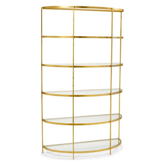 Chandler Gold Iron Made Etagere - LOOMLAN - Wildwood - Etageres