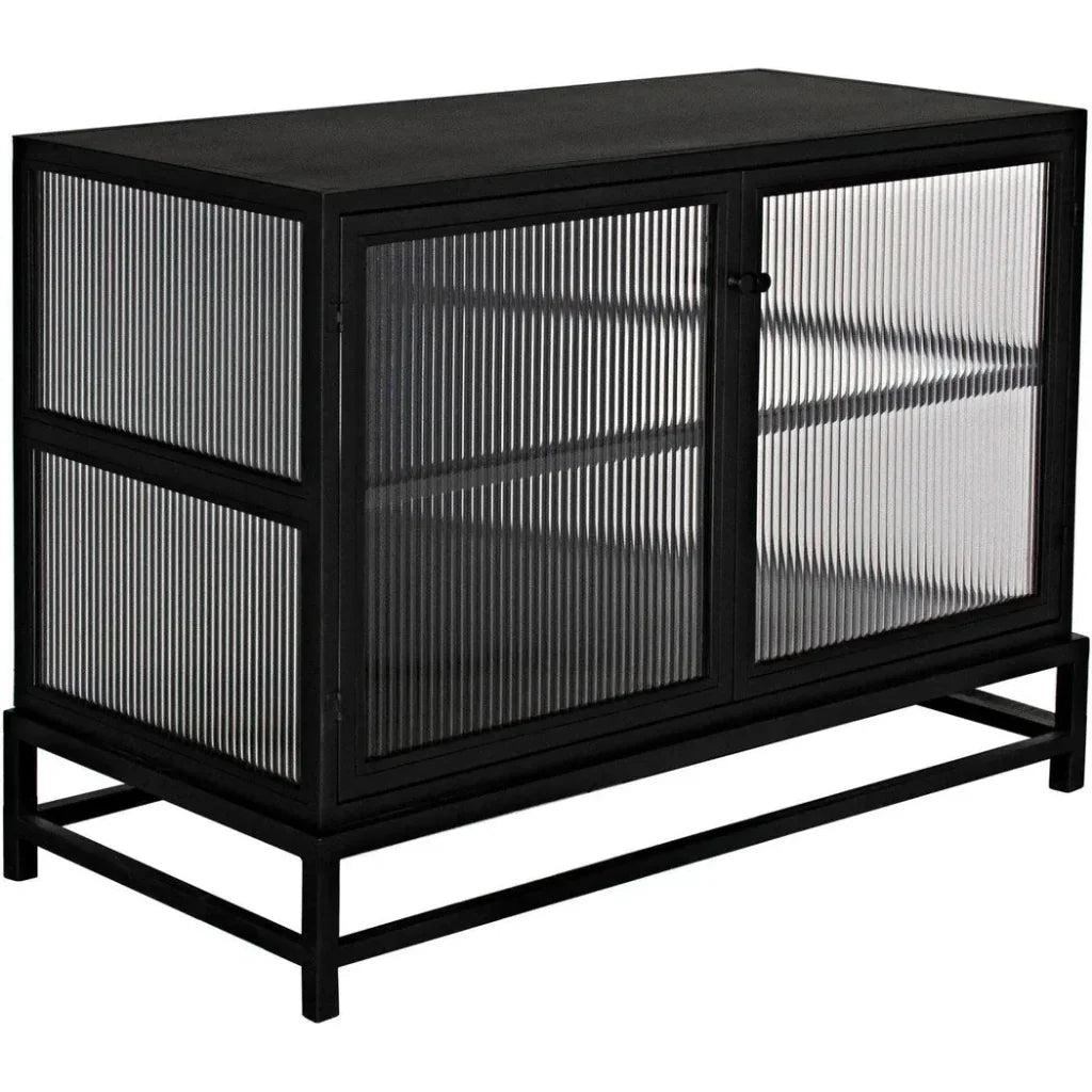 Chandler 2 Door Sideboard, MTB - LOOMLAN - Noir - Sideboards