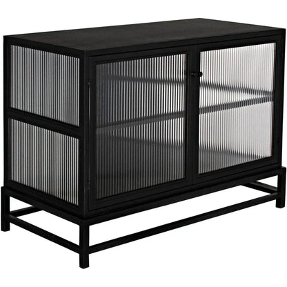 Chandler 2 Door Sideboard, MTB - LOOMLAN - Noir - Sideboards