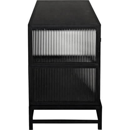 Chandler 2 Door Sideboard, MTB - LOOMLAN - Noir - Sideboards